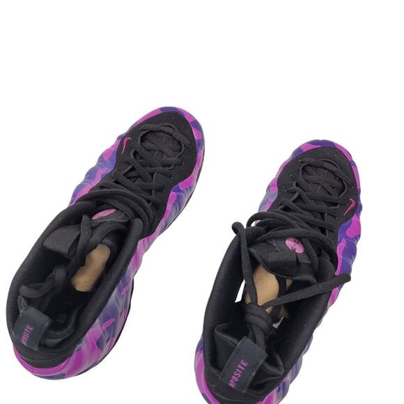 Nike NIB Air Foamposite Pro Black Court Purple Athletic Shoe Size Men's 10 - Picture 8 of 16